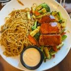 Best Hibachi Salmon (6oz) Yakisoba in Bend, OR